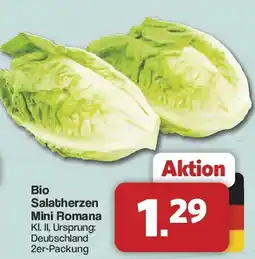 Famila Nord West Bio Salatherzen Mini Romana Angebot
