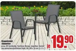 B1 Discount Baumarkt Stapelstuhl >>Annette<< Angebot
