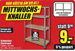 B1 Discount Baumarkt Schwerlast- Steckregal Angebot
