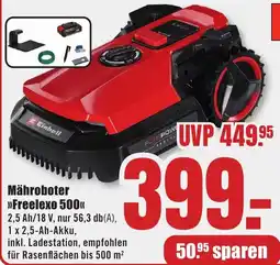 B1 Discount Baumarkt Einhell Mähroboter >>Freelexo 500<< Angebot