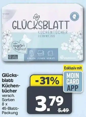 Famila Nord West Glücksblatt Küchentücher Angebot