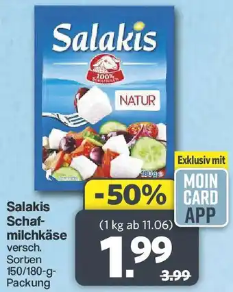 Famila Nord West Salakis Schafmilchkäse Angebot
