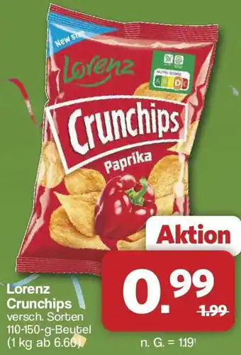Famila Nord West Lorenz Crunchips Angebot