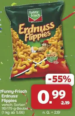 Famila Nord West Funny-Frisch Erdnuss Flippies Angebot