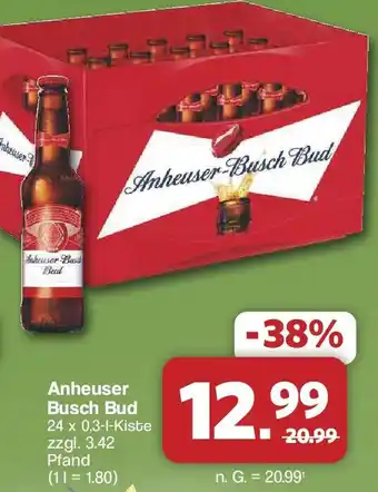 Famila Nord West Anheuser Busch Bud Angebot