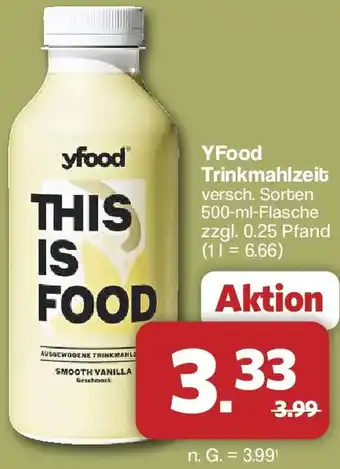 Famila Nord West YFood Trinkmahlzeit Angebot