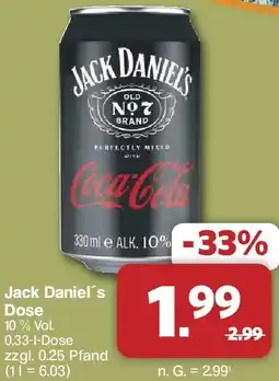 Famila Nord West Jack Daniel's Dose Angebot