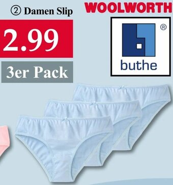 Woolworth Damen Slip 3er Pack Angebot