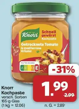 Famila Nord West Knorr Kochpaste Angebot