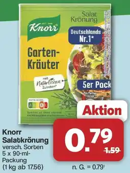 Famila Nord West Knorr Salatkrönung Angebot