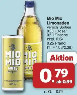 Famila Nord West Mio Mio Limonaden Angebot
