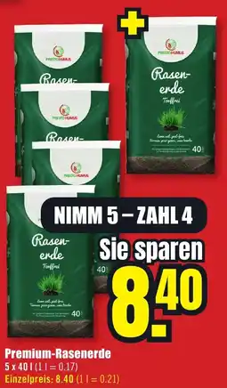 B1 Discount Baumarkt Premium-Rasenerde Angebot