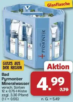 Famila Nord West Bad Pyrmonter Mineralwasser Angebot
