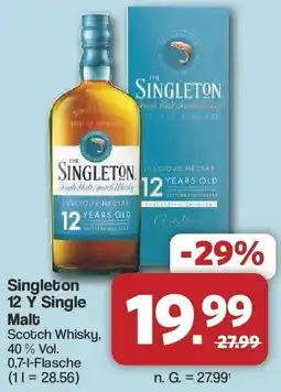 Famila Nord West Singleton 12 Y Single Malt Scotch Whisky Angebot