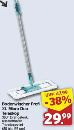 Famila Nord West LEIFHEIT Bodenwischer Profi XL Micro Duo Teleskop Angebot
