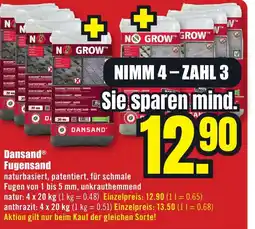 B1 Discount Baumarkt Dansand Fugensand Angebot