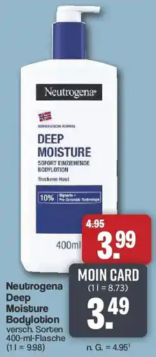 Famila Nord West Neutrogena Deep Moisture Bodylotion Angebot