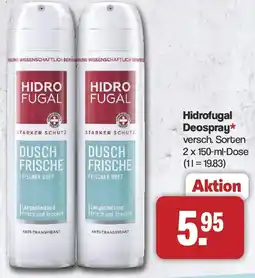 Famila Nord West Hidrofugal Deospray Angebot