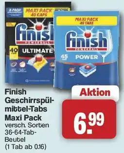 Famila Nord West Finish Geschirrspülmittel-Tabs Maxi Pack Angebot