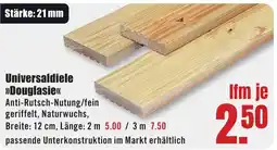 B1 Discount Baumarkt Universaldiele >>Douglasie<< Angebot