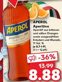 Kaufland APEROL Aperitivo Angebot