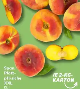 Kaufland Span. Plattpfirsiche XXL Angebot
