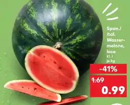 Kaufland Span./ ital. Wassermelone Angebot