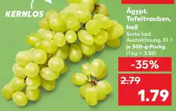 Kaufland Ägypt. Tafeltrauben, hell Angebot