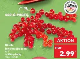 Kaufland Dtsch. Johannisbeeren Angebot