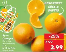 Kaufland Span. Orangen Angebot