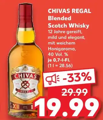 Kaufland CHIVAS REGAL Blended Scotch Whisky Angebot