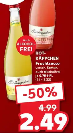 Kaufland ROTKÄPPCHEN Fruchtsecco Angebot