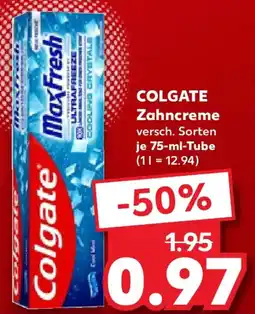 Kaufland COLGATE Zahncreme Angebot