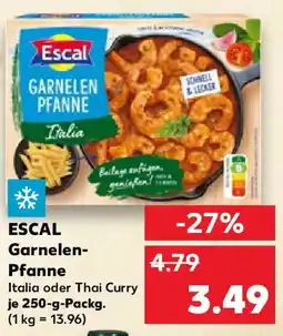 Kaufland ESCAL Garnelen- Pfanne Angebot