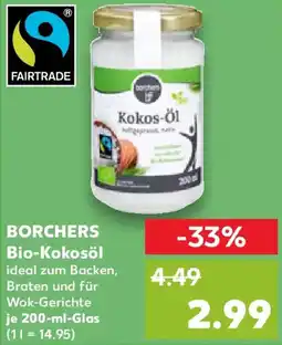 Kaufland BORCHERS Bio-Kokosöl Angebot