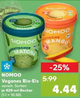 Kaufland NOMOO Veganes Bio-Eis Angebot