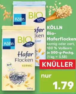 Kaufland KÖLLN Bio- Haferflocken Angebot