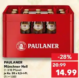 Kaufland PAULANER Münchner Hell Angebot