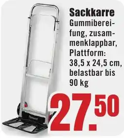 B1 Discount Baumarkt Sackkarre Angebot