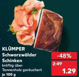 Kaufland KLÜMPER Schwarzwälder Schinken Angebot