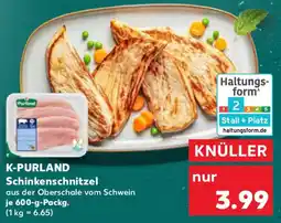 Kaufland K-PURLAND Schinkenschnitzel Angebot