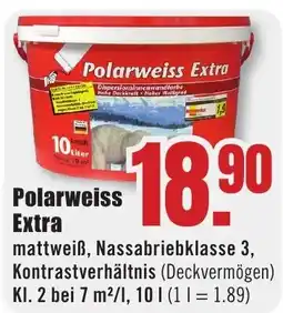B1 Discount Baumarkt Polarweiss Extra Angebot