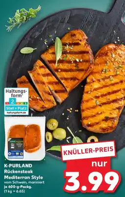 Kaufland K-PURLAND Rückensteak Mediterran Style Angebot