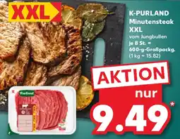 Kaufland K-PURLAND Minutensteak XXL Angebot