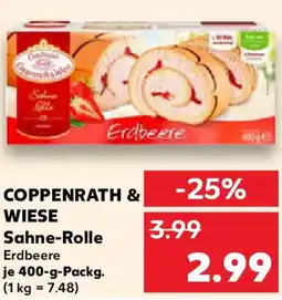 Kaufland COPPENRATH & WIESE Sahne-Rolle Angebot