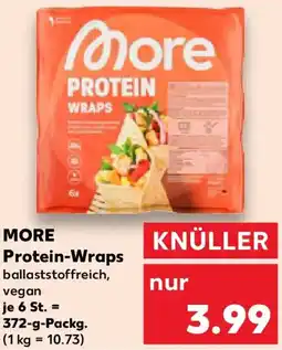 Kaufland MORE Protein-Wraps Angebot