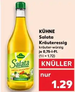 Kaufland KÜHNE Salata Kräuteressig Angebot