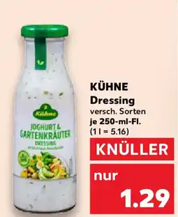 Kaufland KÜHNE Dressing Angebot