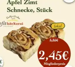 LPG Biomarkt Apfel Zimt Schnecke Angebot