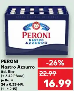 Kaufland PERONI Nastro Azzurro Angebot